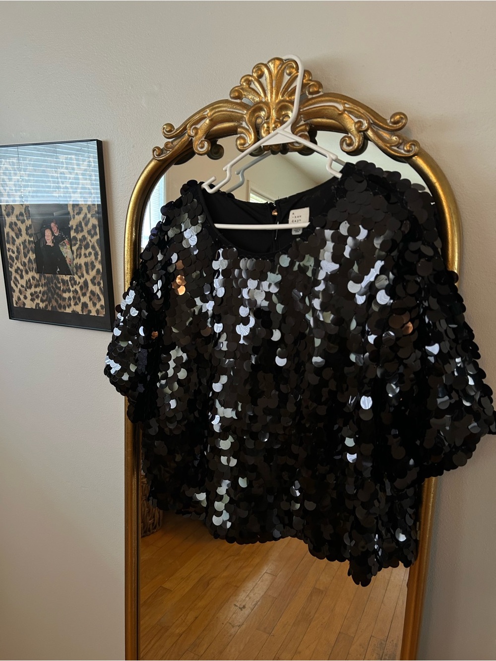 A new day sequin shirt